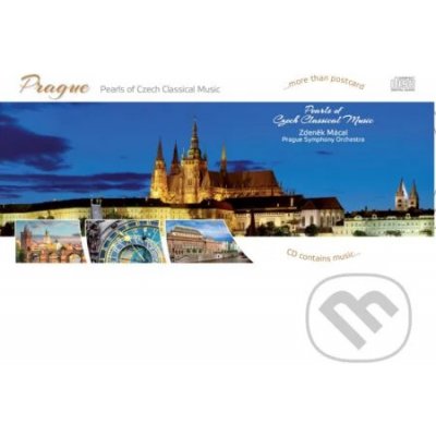 Pearls of Czech Classical Music - Přání Pohlednice s CD – Praha - CD – Zboží Mobilmania