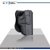 Pouzdra na zbraně Cytac R-Defender Gen3 Walther PPQ M2 M3 černá