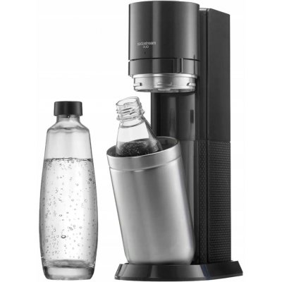 SodaStream DUO Titanium 2 lahve skleněná + PET + CO2 60L – Hledejceny.cz