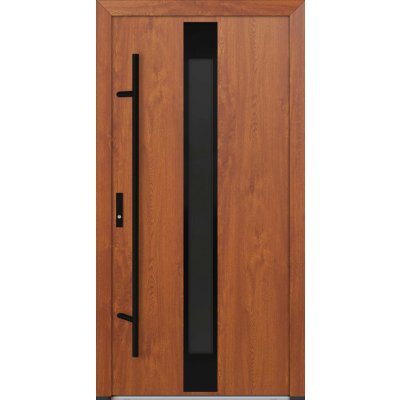 Hahn-Türke DS82-M25 reflexní šedé sklo Zlatý dub Pravé 100 x 200 cm – Hledejceny.cz