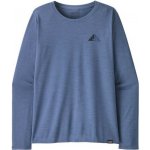 Patagonia Dámská mikina L/S Cap Cool Daily Graphic Shirt Lands driftways current blue x dye – Hledejceny.cz