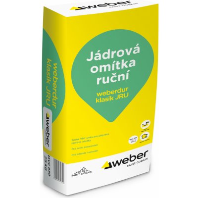 WEBER.dur klasik JRU jádrová omítka 25 kg – HobbyKompas.cz