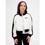 GAP dětská bunda VintageSoft bílá – Sleviste.cz