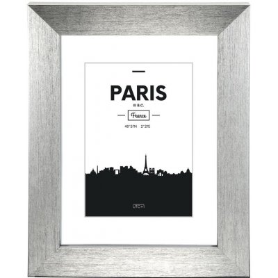 Hama rámeček plastový PARIS, stříbrná, 20x30 cm