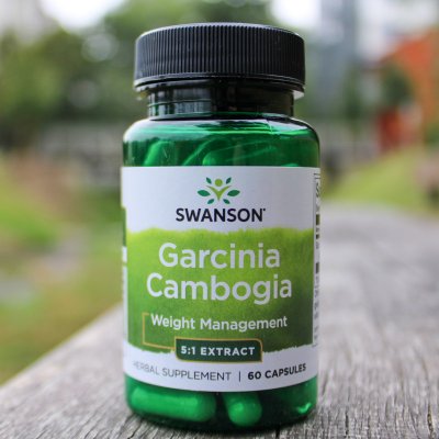 Swanson Garcinia Cambogia 80 mg 60 kapslí