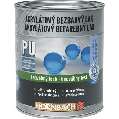 Hornbach akrylátový lak 0,75 l hedvábný lesk Čirý