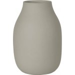 Váza COLORA 20 cm, hřejivě šedá, Blomus – Hledejceny.cz