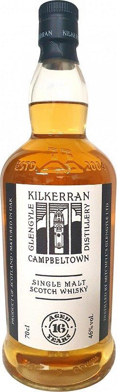Kilkerran 16y 46% 0,7 l (holá láhev)