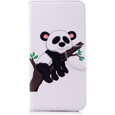 Pouzdro JustKing flipové panda na stromě Xiaomi Redmi Note 5 - bílé – Zbozi.Blesk.cz