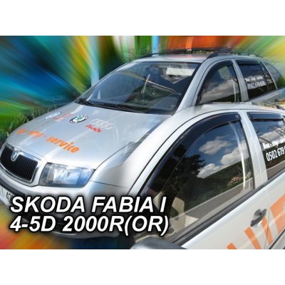 ŠKODA FABIA-PLEXI OFUKY OKEN HEKO - PŘEDNÍ a ZADNÍ (4 ks) 28312 – Zboží Mobilmania