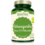 GreenFood Nutrition Ashwagandha Extract 10 % Withanolides 90 kapslí – Zboží Mobilmania
