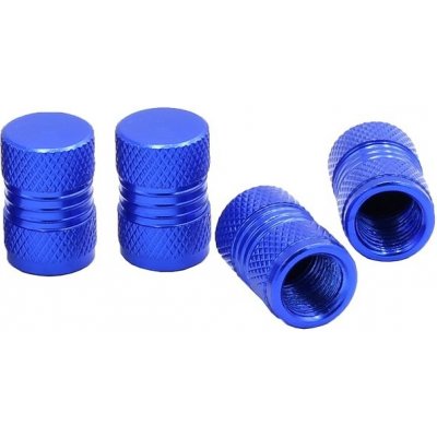 M-Style čepičky ventilků na automobil modrá – Zboží Mobilmania