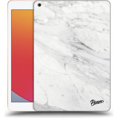 Picasee silikonový Apple iPad 10.2" 2020 8. gen White marble čiré