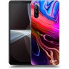 Pouzdro a kryt na mobilní telefon Sony Pouzdro Picasee silikonové Sony Xperia 10 III - Electric černé