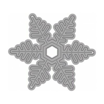 Wiler Vyřezávací šablona Vločka 1 ks – Zboží Dáma