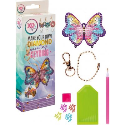 GRAFIX Diamantové malování Přívěsek Motýl – Hledejceny.cz