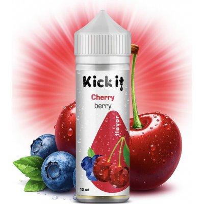 Kickit Cherry Berry Shake & Vape 10 ml – Zboží Dáma