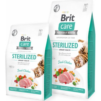 Brit Care Cat Grain-Free Sterilized Urinary Health 3 x 7 kg – Zboží Mobilmania