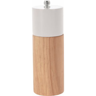 H & L 170485150 mlýnek na pepř dřevo bílý 16,5 cm – Zboží Dáma