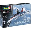 Sběratelský model Hornet Plastic modelky letadlo 03847 F A 18F Super 1:32