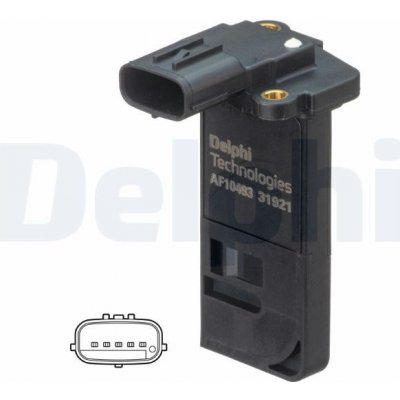 Snimac mnozstvi protekajiciho vzduchu DELPHI AF10493-12B1 – Hledejceny.cz