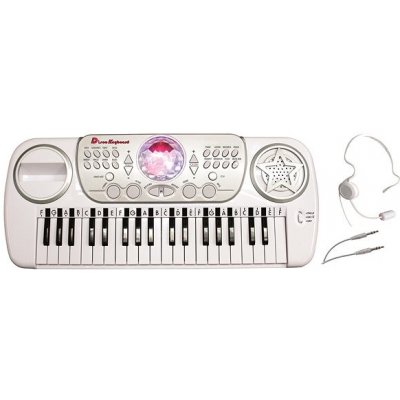 Wiky Klávesy s disco koulí a mikrofonem – Sleviste.cz