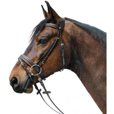 STAR Diamond s anglickým nánosníkem hnědá /gold – Sleviste.cz