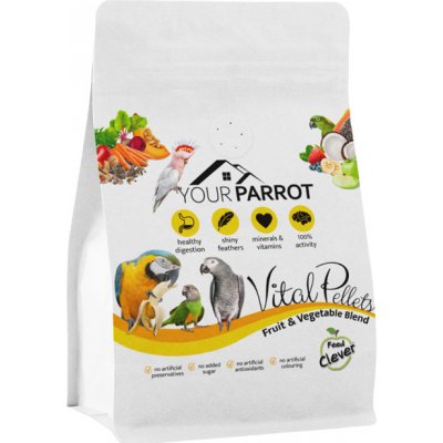 YOUR PARROT Vital Pellets Fruit & Vegetable Blend 10kg – Zboží Dáma