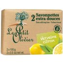 Le Petit Olivier mýdlo Verbena a Citron 2 x 100 g