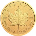The Royal Canadian Mint Maple Leaf zlatá mince 2 oz – Zboží Dáma