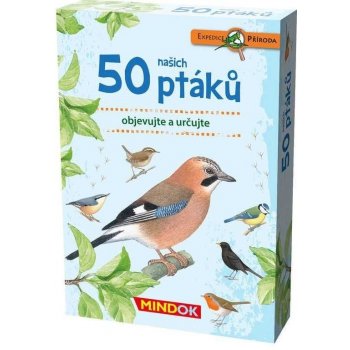 Mindok Expedice příroda: 50 našich ptáků