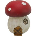 Boltze Dekorace houba Arnold, bílo-červená, 15,5 cm – Hledejceny.cz