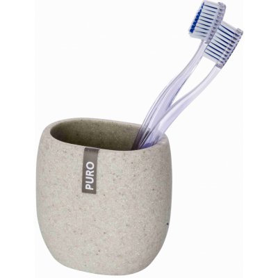 WENKO Kelímek na kartáčky PURO béžový – Sleviste.cz