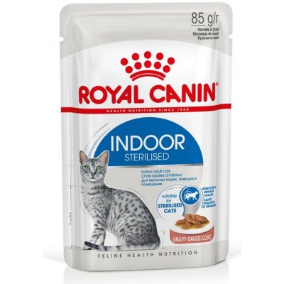 Royal Canin Indoor Sterilised v omáčce 85 g – Sleviste.cz