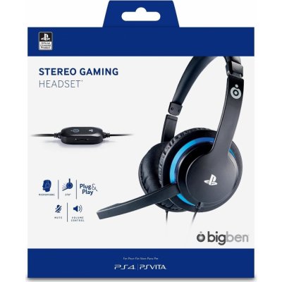 BigBen PS4 Stereo-Headset v3 – Hledejceny.cz