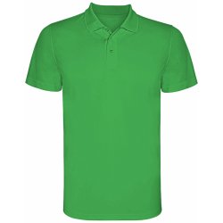 Monzha pánská sportovní polokošile s krátkým rukávem lime / green lime