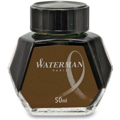 Waterman 1507/7510680 lahvičkový inkoust hnědý 50 ml – Hledejceny.cz