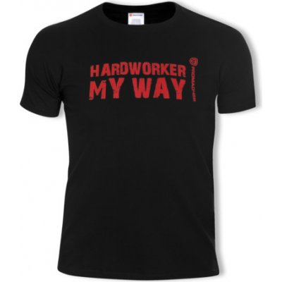 Tričko Promacher Hardworker černé