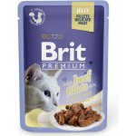 Brit cat Premium Fillets jelly Beef 85 g – Zboží Mobilmania