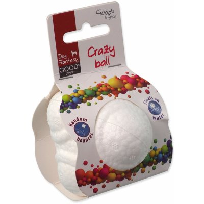 Dog Fantasy Crazy ball M míček z ETPU materiálu 6,5 cm – Zbozi.Blesk.cz