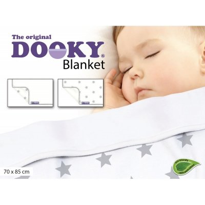 Dooky Blanket Deka silver stars white – Hledejceny.cz