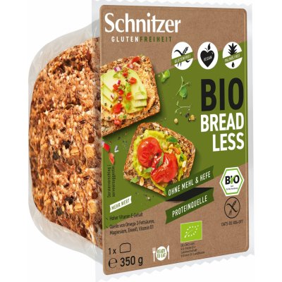 SCHNITZER Chléb semínkový bezlepkový BIO 350 g – Zboží Dáma