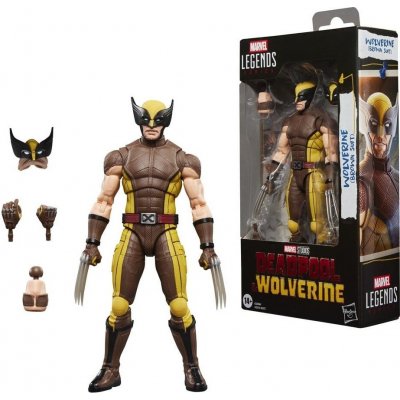 Hasbro Deadpool & Wolverine Marvel Legends Action Figure Wolverine Brown Suit 15 cm – Zboží Dáma