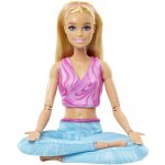 Barbie v pohybu Blondýnka v modrých legínách HRH27 – Zbozi.Blesk.cz