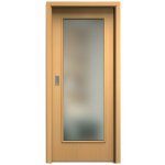 Sapeli Elegant Komfort M40 posuvné buk 60 x 210 cm Satináto bílé – Hledejceny.cz