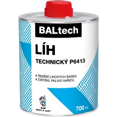 BARVY A LAKY HOSTIVAŘ BALTECH technický líh P6413: 0,7 l – HobbyKompas.cz