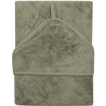 Timboo Osuška s kapucí Xxl 95 x 95 cm Whisper Green – Zboží Dáma