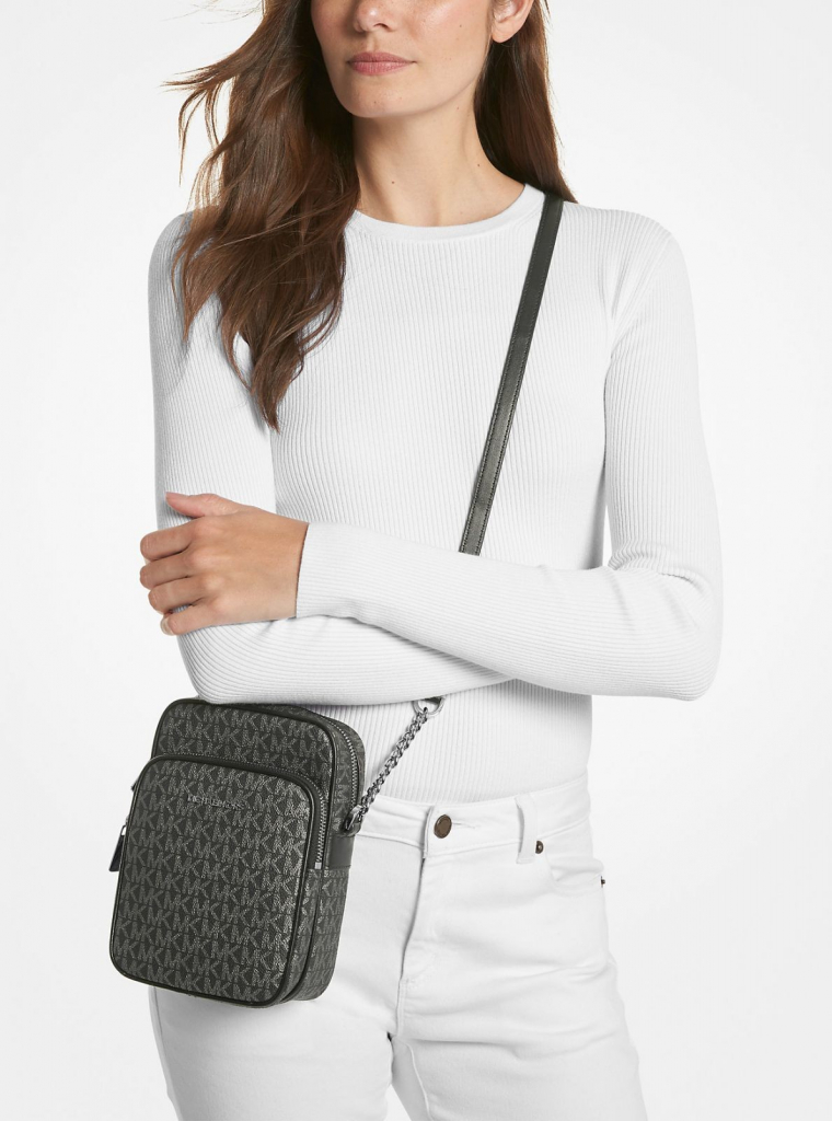 Michael Kors dámská kabelka crossbody Jet Set Travel černá