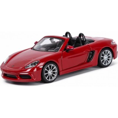 Bburago Model Porsche 718 Boxster červená 1:32 – Hledejceny.cz