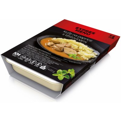 EXPRES MENU Kuře na paprice s těstovinami 400 g